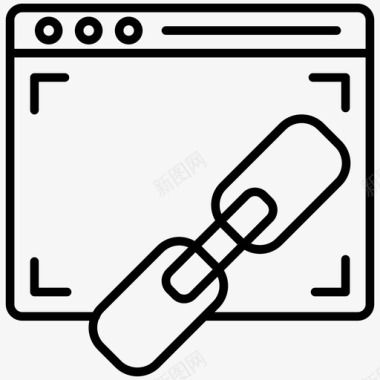 网络手机购物网络链接反向链接超链接图标图标