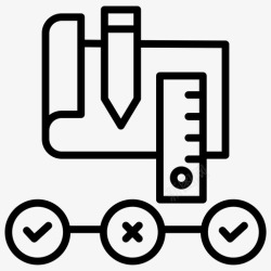 办公室流程业务规划业务流程办公室图标高清图片