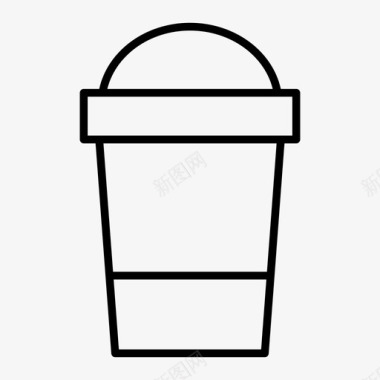 杯子泡茶饮料图标图标