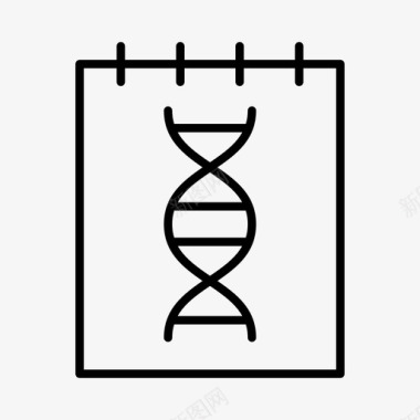 生物人体dna生物化学教育图标图标