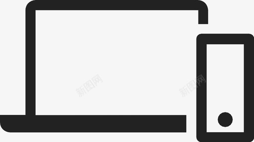 电脑链接设备设备电子设备笔记本电脑图标图标