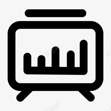 流行图表演示业务图表图标图标