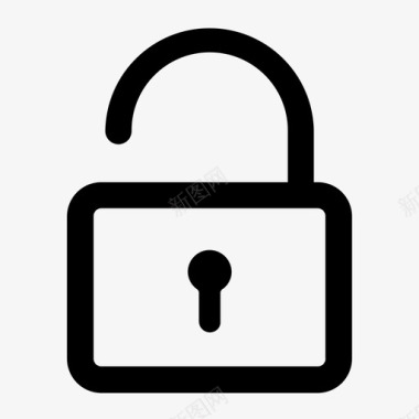 自信锁自信钥匙图标图标