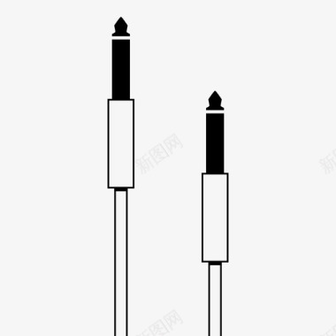 古代乐器乐器对乐器音频电缆图标图标