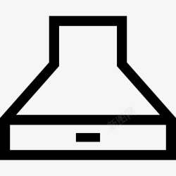 排油烟罩排气罩抽风机厨房图标高清图片