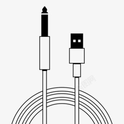 计算仪器仪器到usb适配器计算机图标高清图片