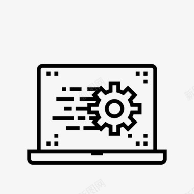 涂鸦数字网络开发商业数字图标图标