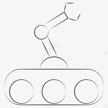 机械工程机器人图标图标