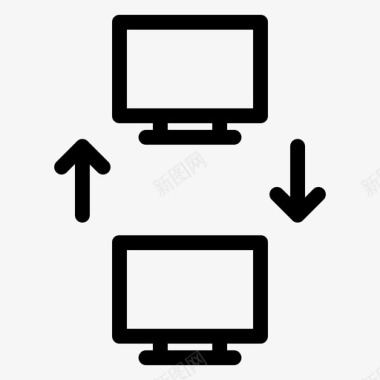 服务器接收发送图标图标