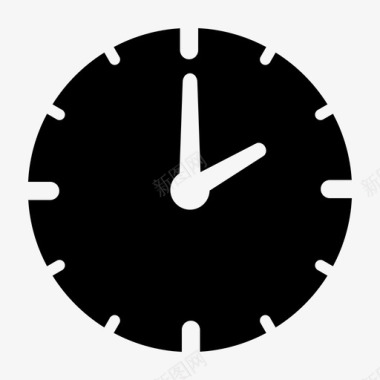 时间时钟闹钟小时图标图标