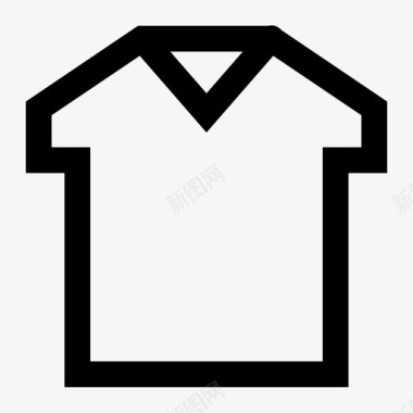 球衣球衣足球衬衫图标图标