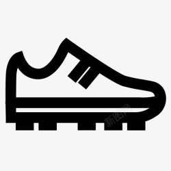 足球运动鞋鞋足球运动鞋图标高清图片