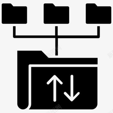 网络图标免抠png图片文件夹网络结构数据网络文件夹网络图标图标