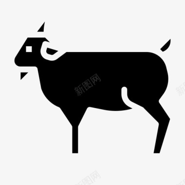 山羊动物王国图标图标