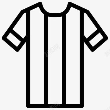 球衣球衣足球球员图标图标