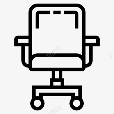 轮子椅子座椅轮子图标图标