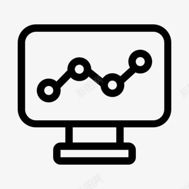 数据分析曲线图数据分析分析统计图标图标