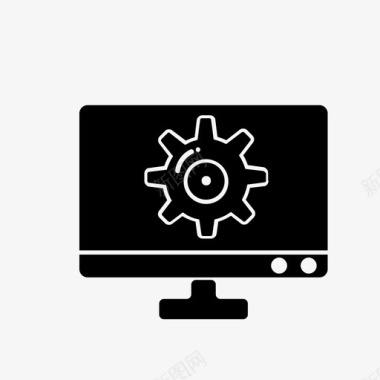 保养齿轮齿轮配置结构和工具图标图标