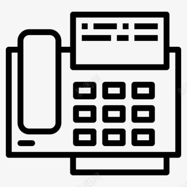 各类电话图标传真电话旅社图标图标