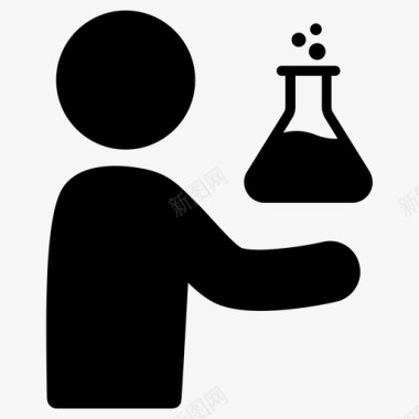 化学家化学家实验实验室图标图标