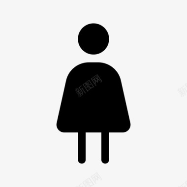 女男厕所人图标图标