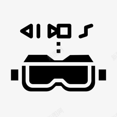 虚拟现实数字游戏图标图标