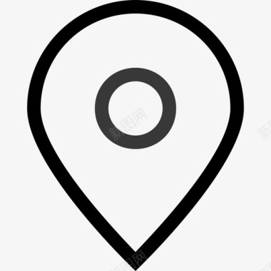 四大圈icon-地址图标