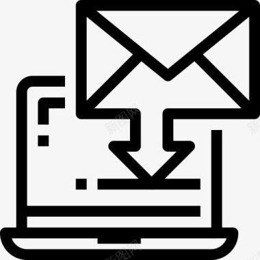 笔记信息设置电子邮件营销商务通信图标图标