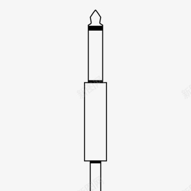 枝丫吉他乐器线缆放大器贝司图标图标