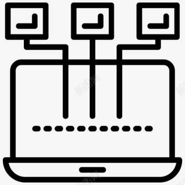 lanlan网络宽带网络计算机网络图标图标