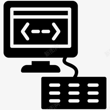 web开发html编程接口图标图标