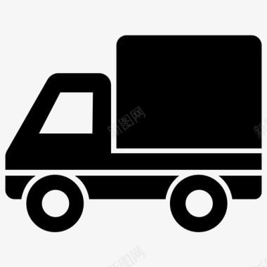 送货卡车卡车货车商用车图标图标
