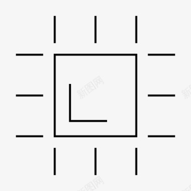文字处理器微晶片中央处理器数据处理器图标图标
