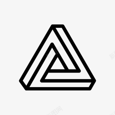 penrose三角形图形形状图标图标