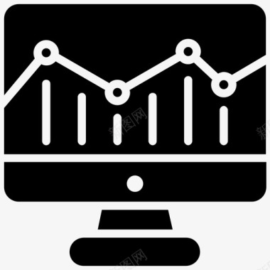 监控搜索引擎优化监控计算机搜索引擎优化分析图标图标
