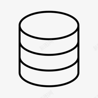云服务器数据库大数据云数据图标图标
