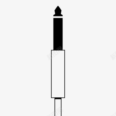 影视播放乐器线缆音频插孔图标图标