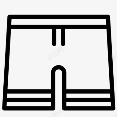 足球足球裤球衣裤子图标图标