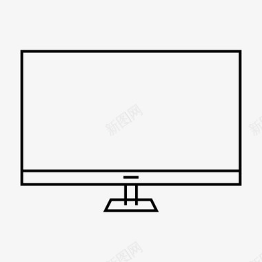 电视显示器液晶屏图标图标
