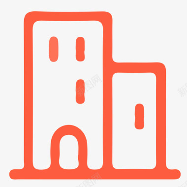 楼房图标