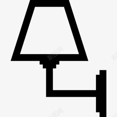 壁灯灯罩灯图标图标