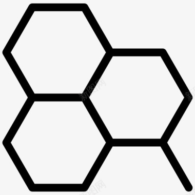 矢量零食有机标识有机化学原子科学图标图标