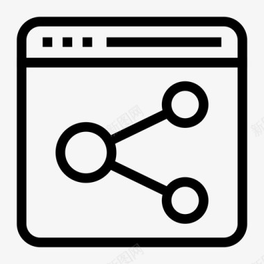 Windows操作系统的标识网页共享连接internet图标图标