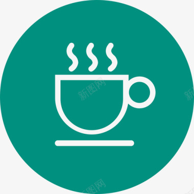 咖啡烘焙咖啡券图标
