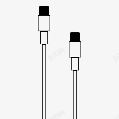 传输usbc到usbcusbc到usbc充电器图标图标