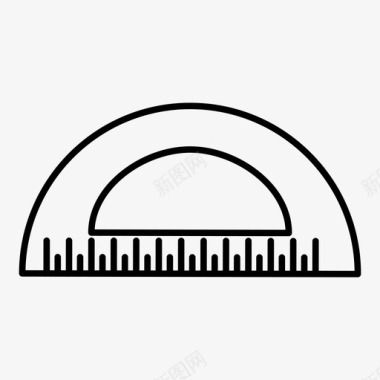 尺子png尺子教育办公室图标图标
