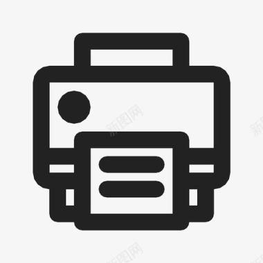 火焰小图标打印机小工具墨水图标图标