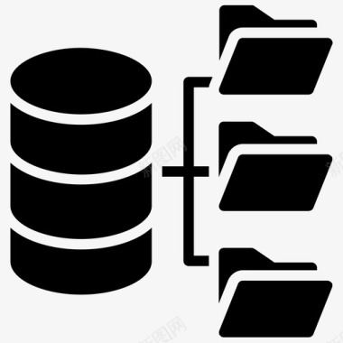 磁盘存储数据存储网络文件夹共享目录图标图标