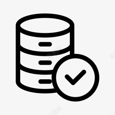 云服务器云数据云计算数据库图标图标