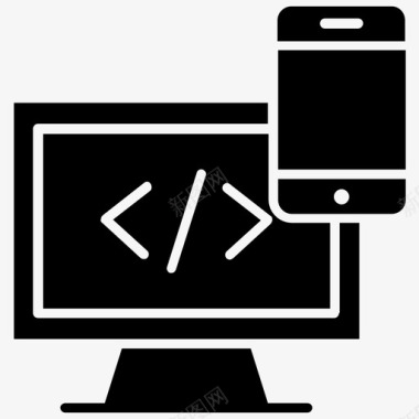 编码软件开发自定义编码html代码图标图标